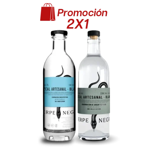 Mezcal Sierpe Negra Artesanal Espadín Premium 45% Alc. Vol.