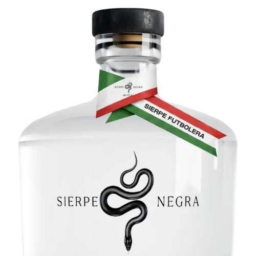 Mezcal Sierpe Negra Ancestral Espadín 45% Alc. Vol. Edicion Futbolera
